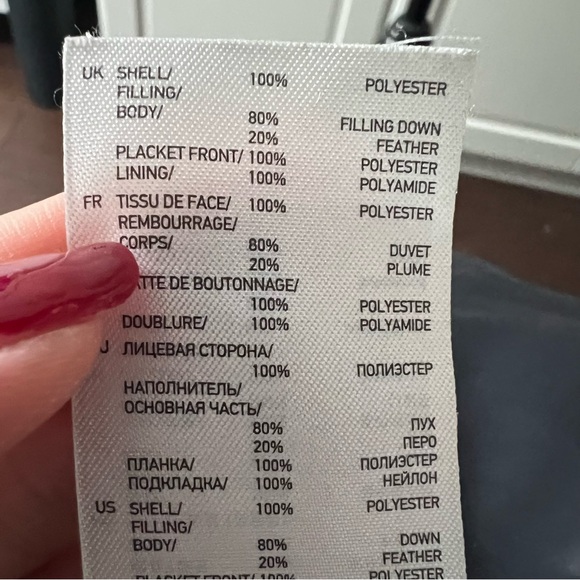 Uniqlo Mid seamless length down parka jacket size S - Picture 5 of 7